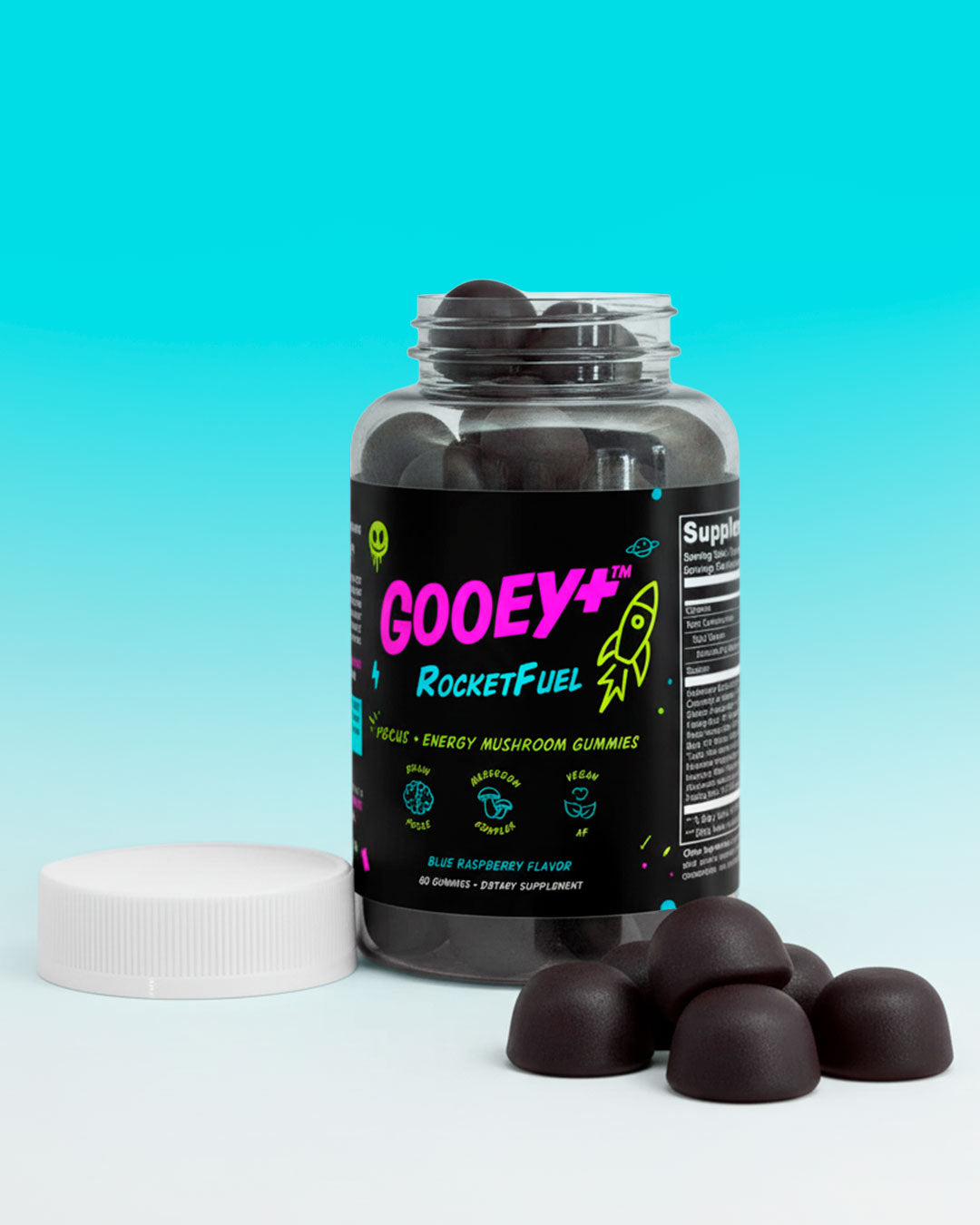 Gooey+™ Rocket Fuel — Focus & Energy Mushroom